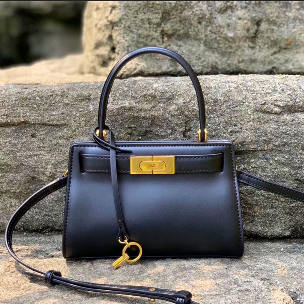 Tory Burch: Lee Rasziwill Petite Satchel **gently used** excellent condition